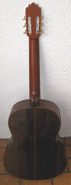Guitarra que ganó el Concurso Nacional de Paracho en 1985