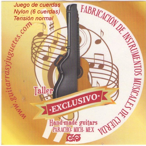 Cuerdas de tensión media para guitarra.