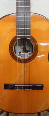 guitarra de nogal con pinabete modelo GRG de Paracho Vista 2