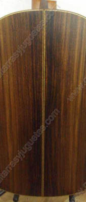 Guitarra de Palo de rosa modelo GGPRSB sin boca imagen 6