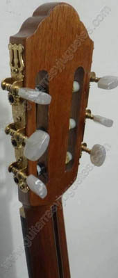 Guitarra de Corazón de Paloescrito RMG-CPBA púrpura con boca árabe imagen 5