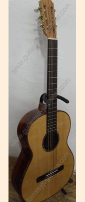 Guitarra de Corazón de Paloescrito RMG-CPBA púrpura con boca árabe imagen 6