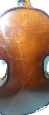 Viola de madera de maple reforzada 4